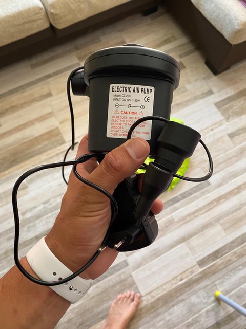 inflador electrico zstarlite detalle