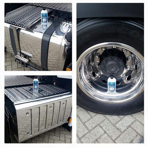 pulimento coche great lion extreme metal polish detalle