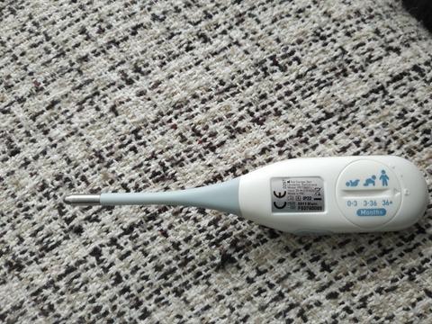 termometro digital de axila braun prt2000 detalle