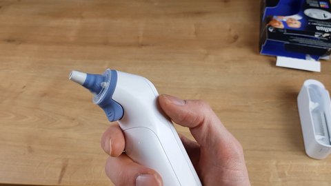 termometro digital de oido braun thermoscan 7 detalle