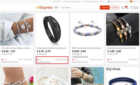 aliexpress elegir producto