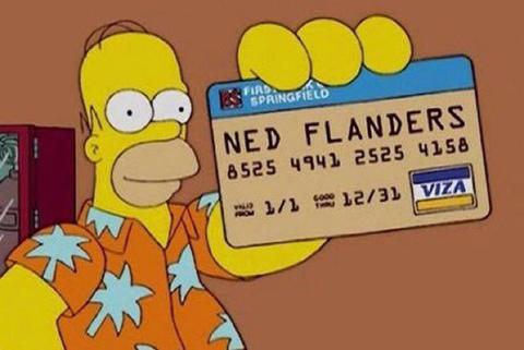 aliexpress homer tarjeta de credito