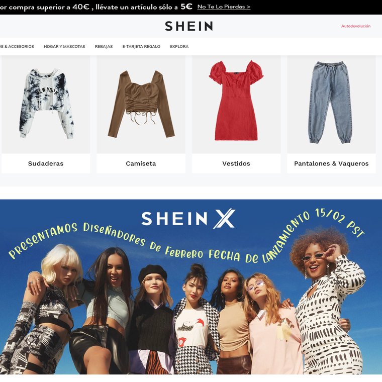 Shein opiniones sale tallas