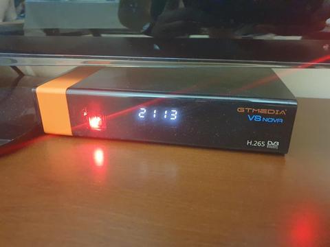 decodificador de satelite gt media v8 detalle
