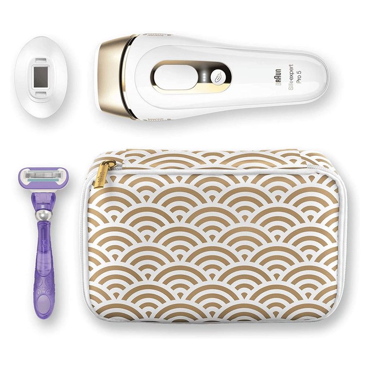 Braun Silk Expert Pro 5 PL5137 Depiladora Luz Pulsada IPL, Última  Generación, Depilación Permanente, Cabezal Precisión