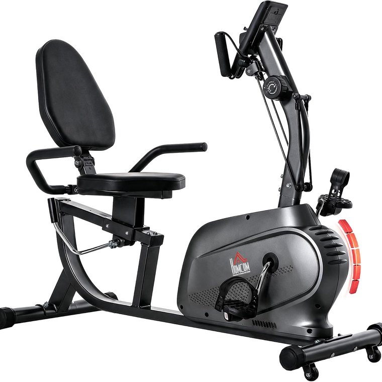 homcom bicicleta respaldo
