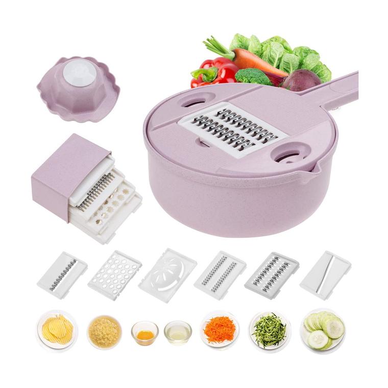 rebanadora de mandolina vegetal 10 en 1 jeslon