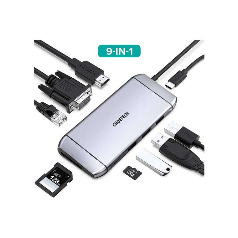 choetech hub m15 9 in 1