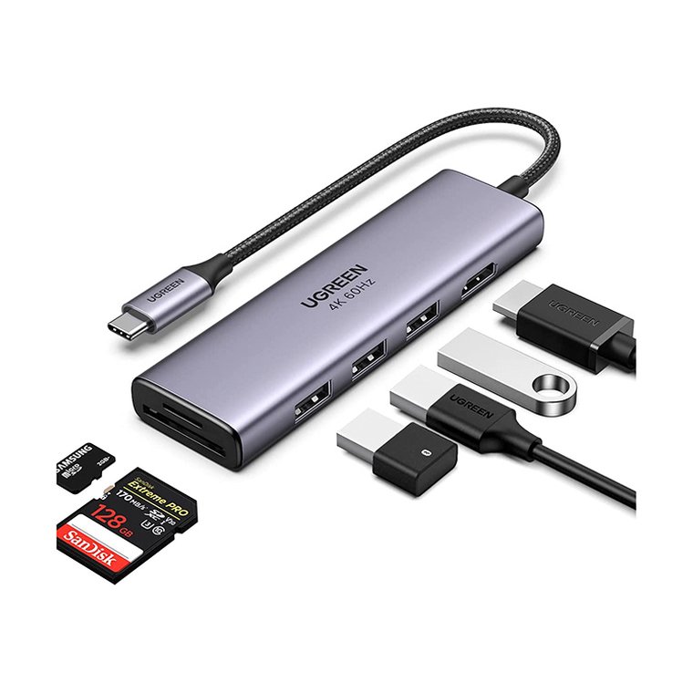 ugreen 6 en 1 con 4k 60hz
