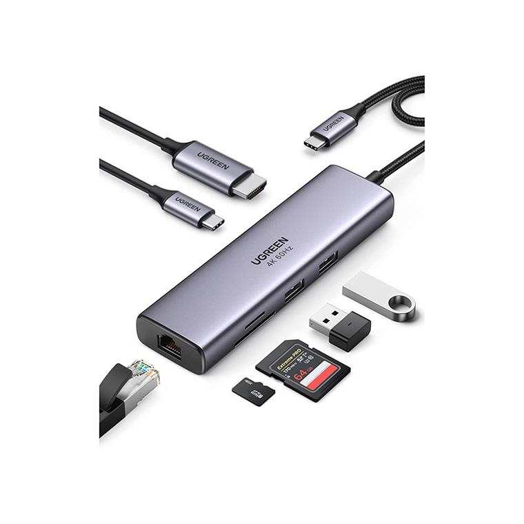 ugreen 7 en 1 con 4k 60hz