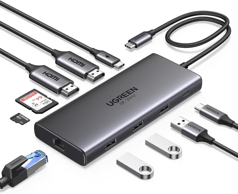 ugreen revodok pro 10 en 1 con 8k 30hz