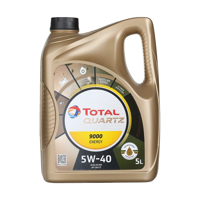 Aceite Para Motor Total Quartz Sintetico 9000 5w-40 X 1l