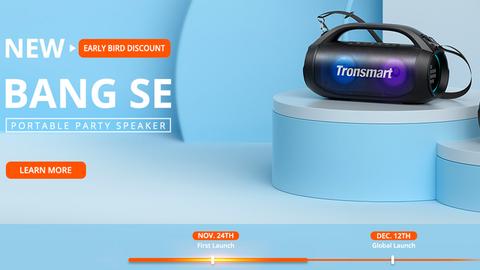 tronsmart lanza el altavoz bang s e party con potencia y 24 horas autonomía