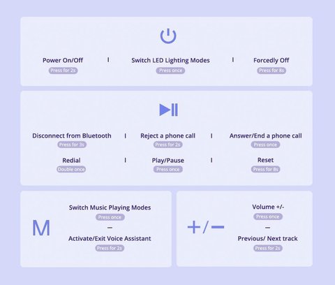 tronsmart bang controles