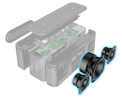tronsmart mega pro interior