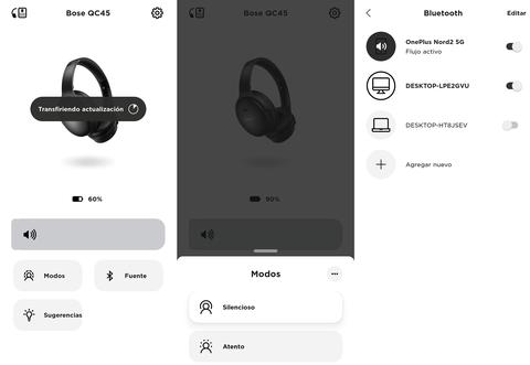 bose quietcomfort 45 app