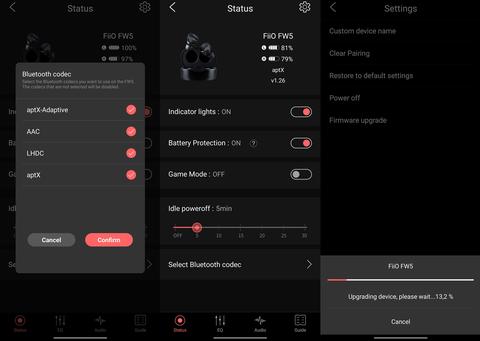 fiio fw5 app