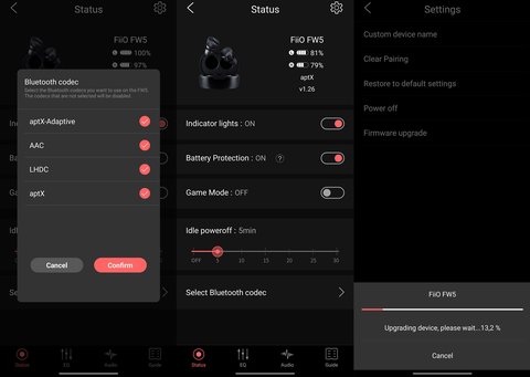 fiio fw5 app