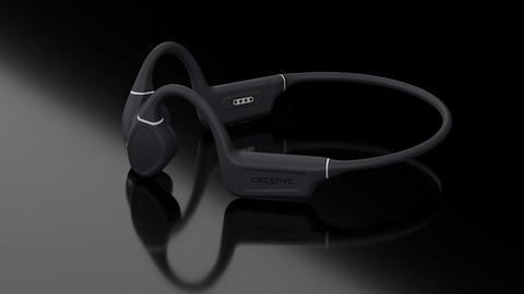 creative presenta sus auriculares outlier free de conducción ósea para deportistas