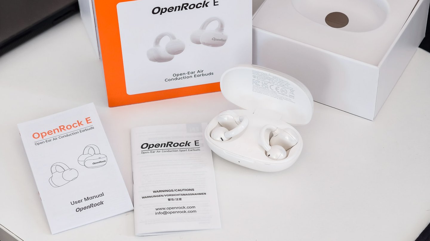 openrock e open ear air conduction sport earbuds