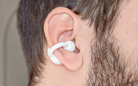 openrock e open ear air conduction sport earbuds oreja