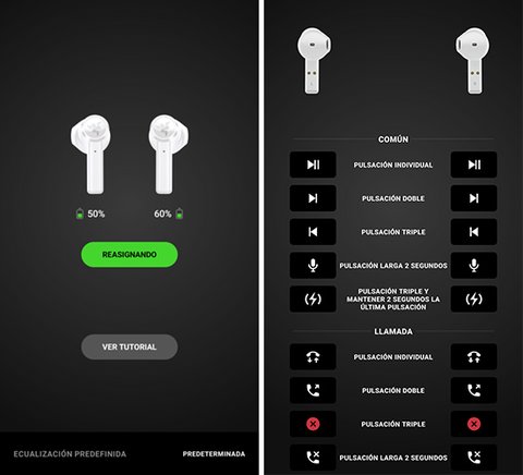 razer hammerhead true wireless app