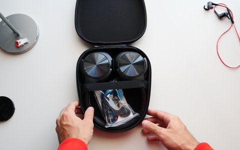 mixcder e9 caja accesorios