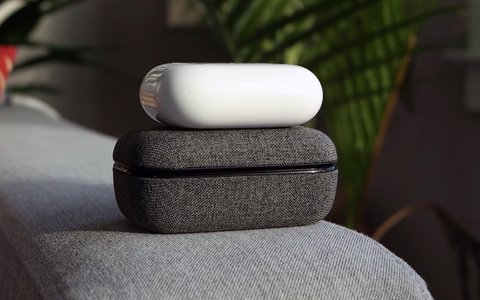 sennheiser momentum true wireless 2 dimensiones caja aipods pro