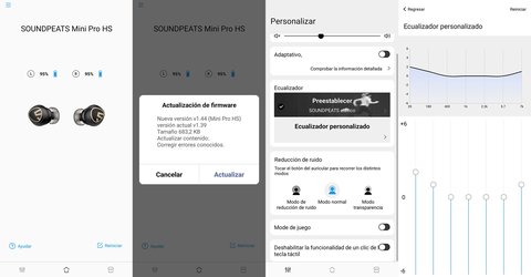 soundpeats mini pro hs app
