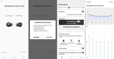 soundpeats mini pro hs app