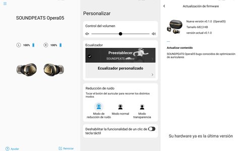 soundpeats opera05 app