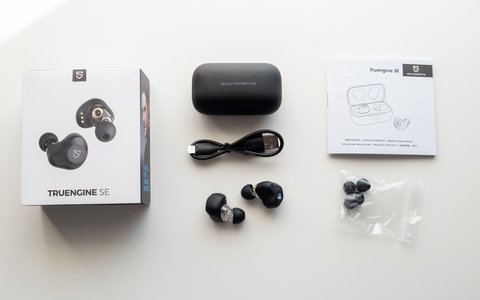 soundpeats truengine se dual dynamic drivers accesorios