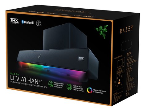 razer lanza barra sonido para pc leviathan v2