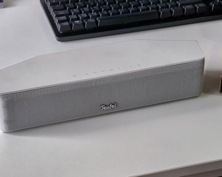 probamos la barra de sonido compacta teufel c i n e b a r o n e