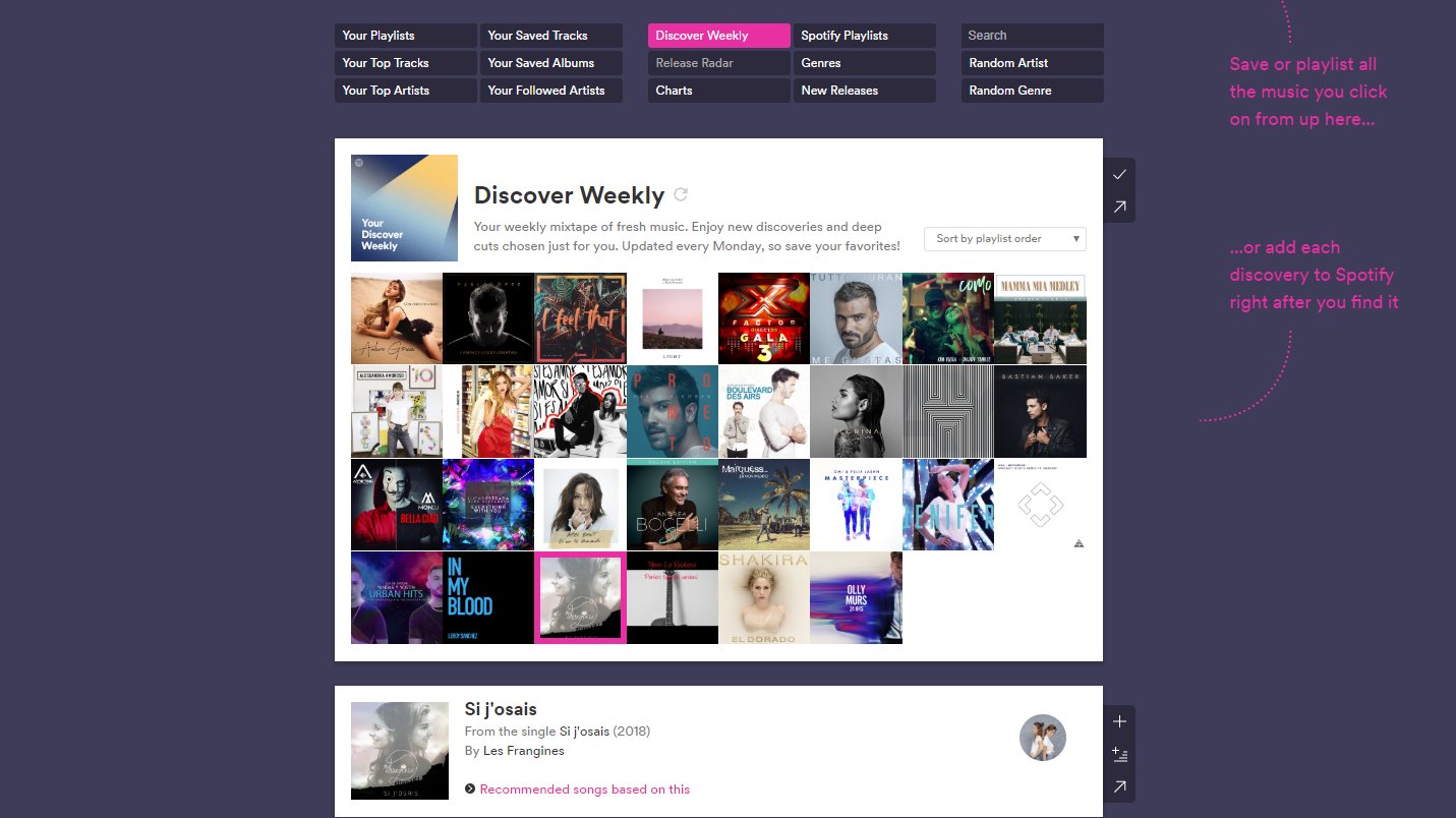 descubrir nueva musica spotify
