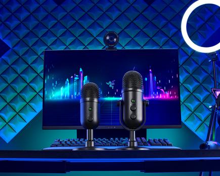 razer ha presentado sus nuevos micrófonos seiren v2 pro y seiren v2 x para streamers