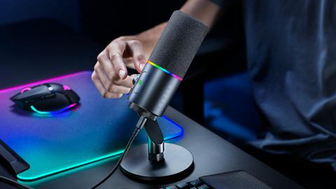razer seiren v3 pro controles
