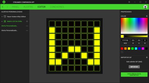 razer seiren emote personalizar iconos