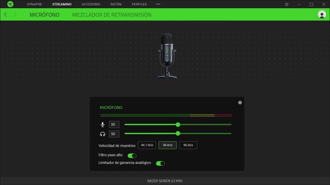 razer seiren v2 pro configuracion 1