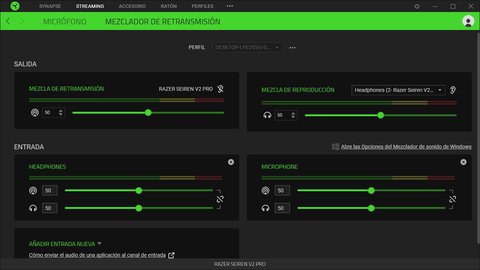 razer seiren v2 pro configuracion 2