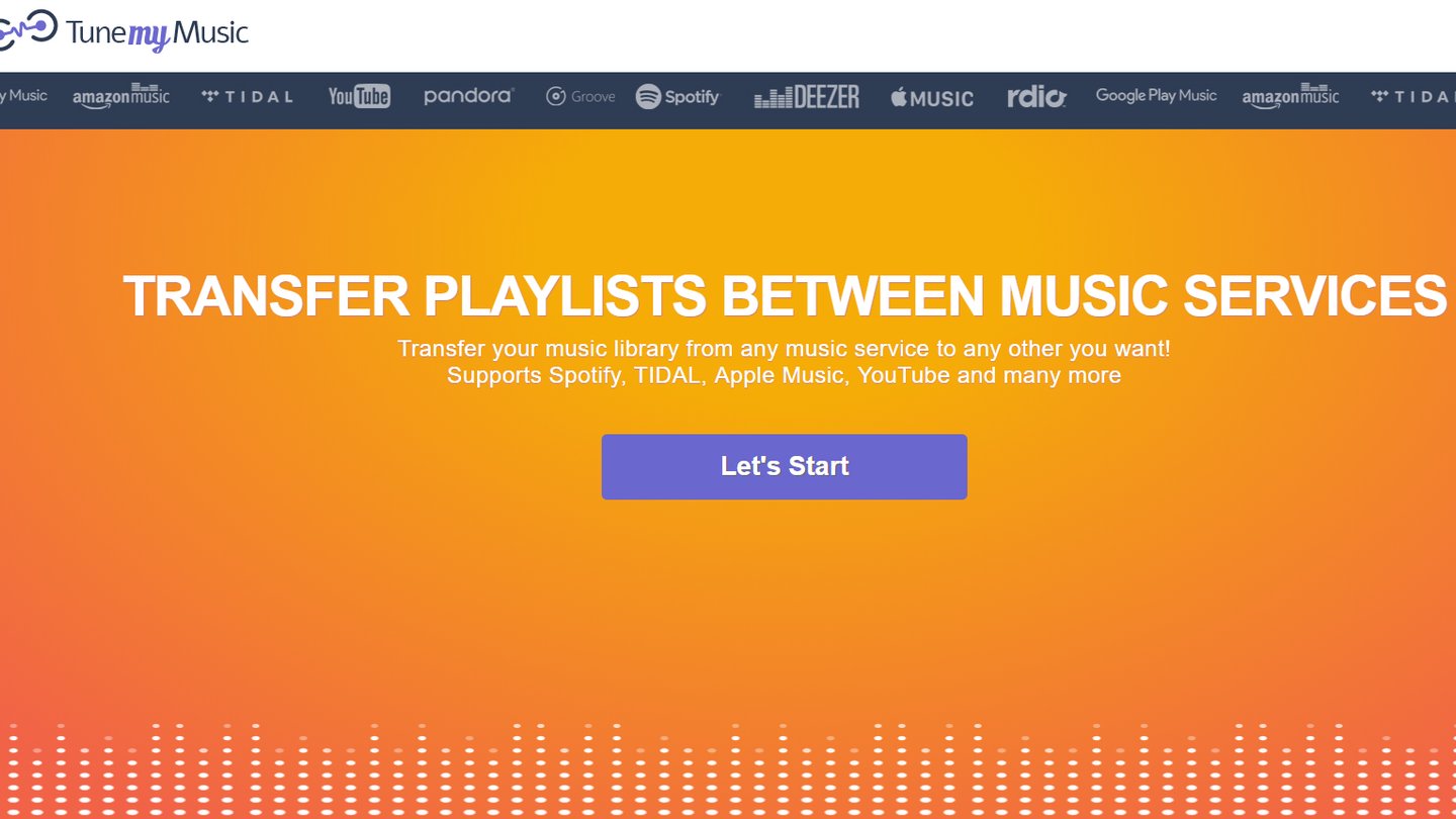compartir playlists tunemymusic