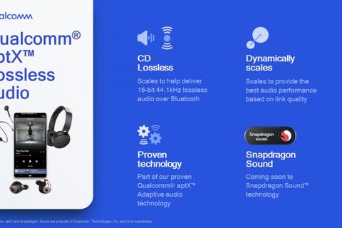 qualcomm aptx lossless calidad cd mediante bluetooth