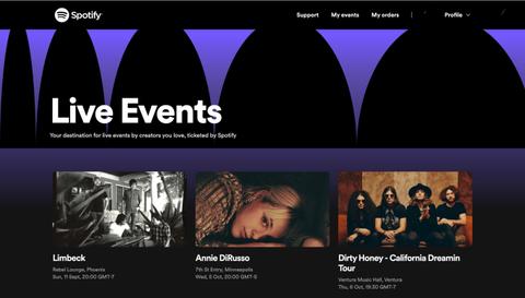 spotify musica directo