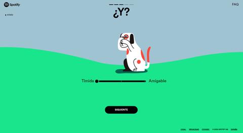 spotify generador playlist para mascotas seleccion