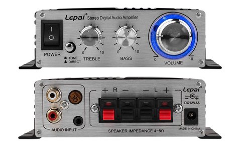 amplificadores tocadiscos lepai lp 2020a