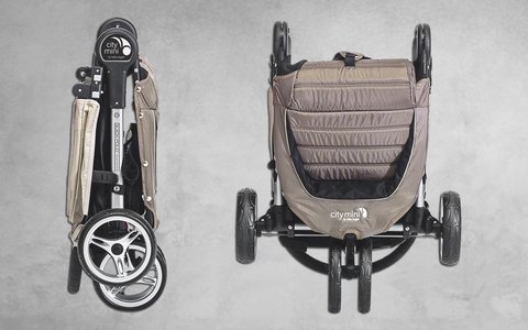baby jogger city mini 4 plegado