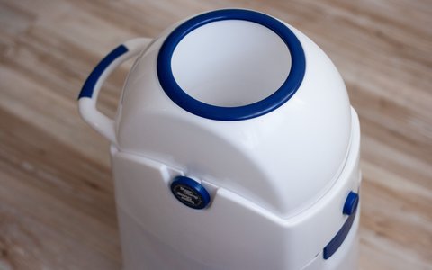 cubo panales diaper champ mecanismo