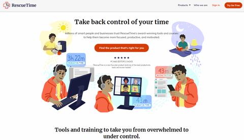 aplicaciones trabajar desde casa rescuetime