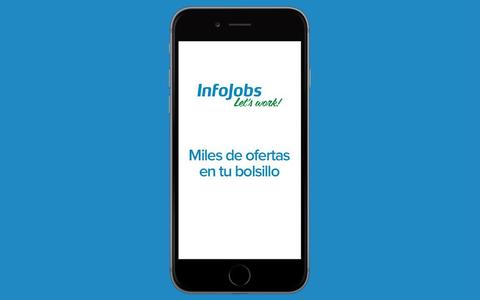 aplicacion para buscar trabajo infojobs