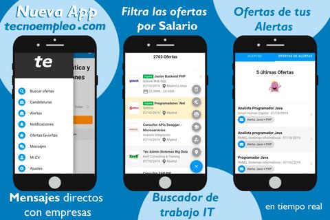 aplicacion para buscar trabajo tecnoempleo